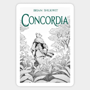 Concordia - Teal Title Magnet